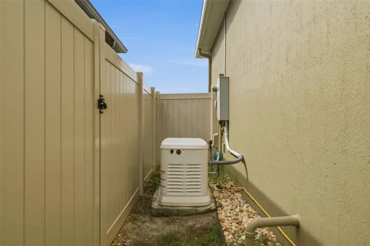 Whole home generator so you're never without power