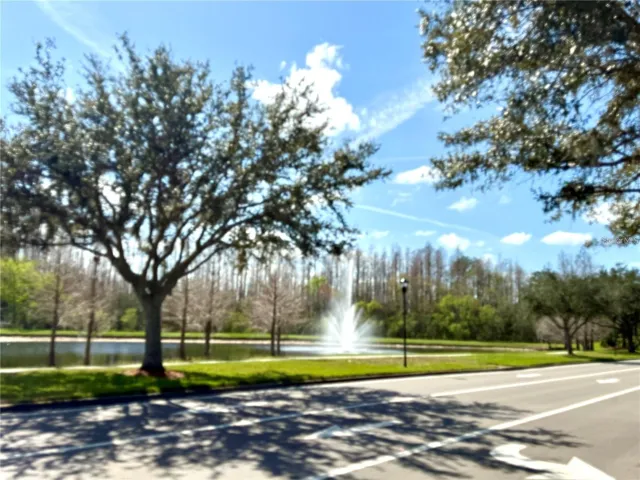 Fountain in Community Entrance Area