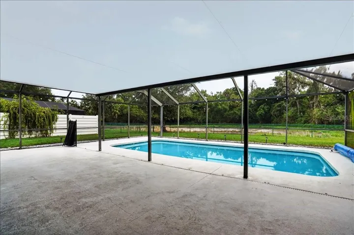 Covered Pool Deck
