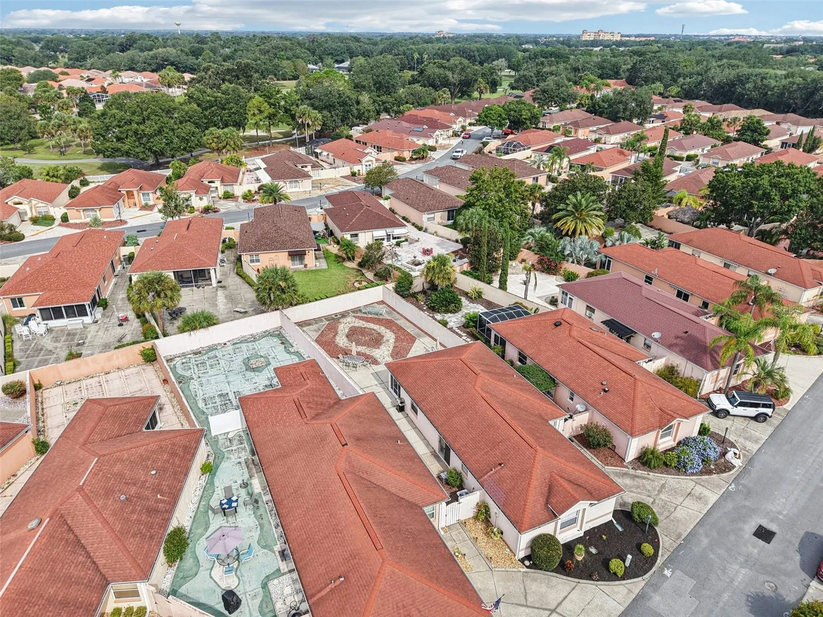 Aerial Left Front