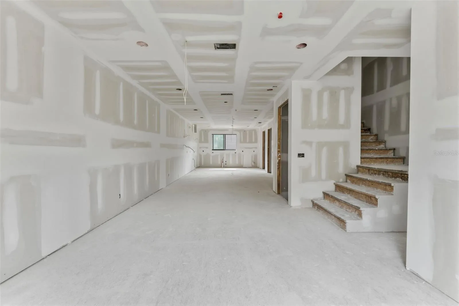 Second Floor Family Room and Kitchen