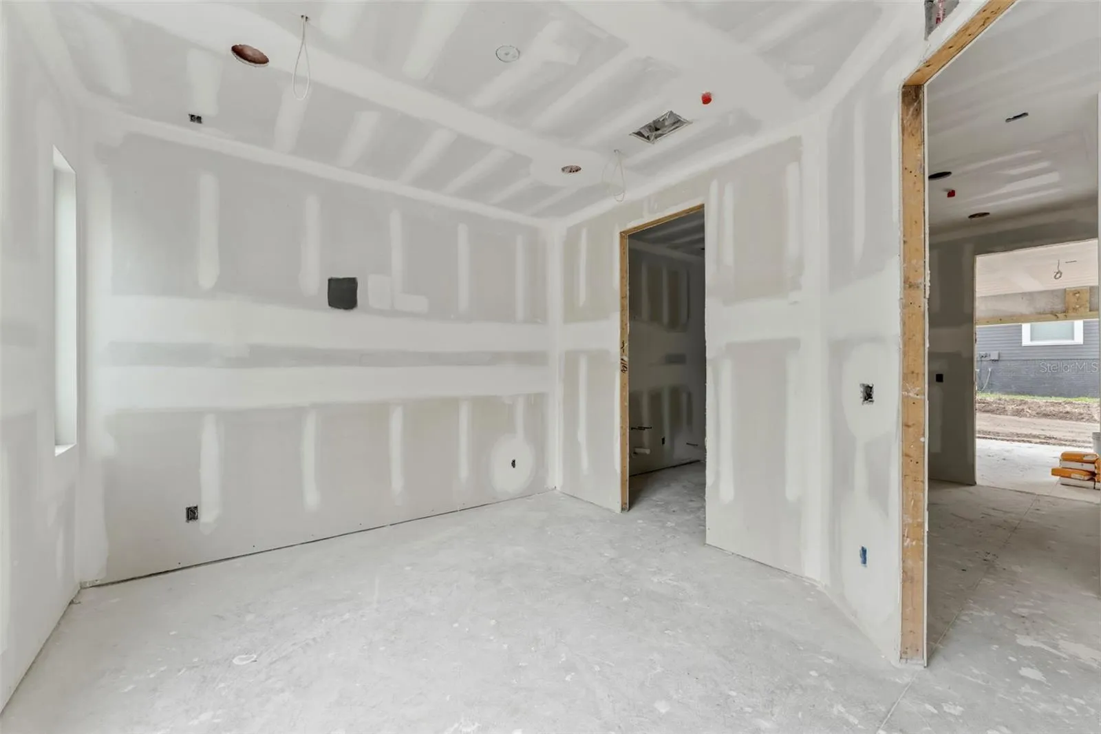 First floor bedroom and bathroom