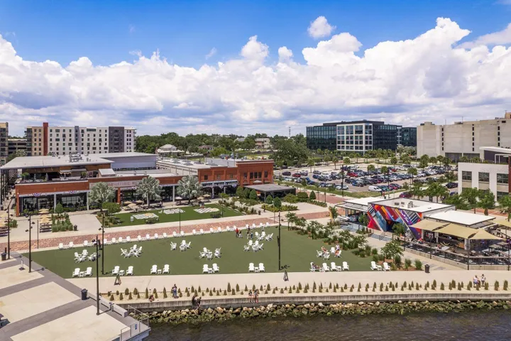 Ola Residences just one block from Armature Works and the Riverwalk.
