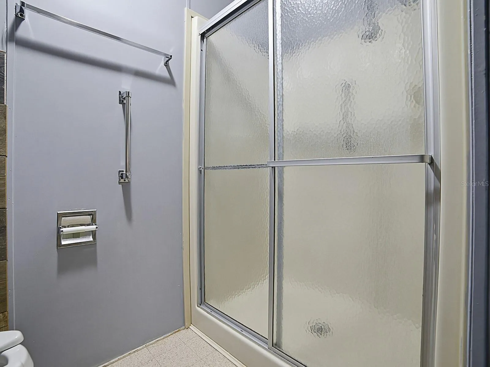 Walk in Shower in owners suite