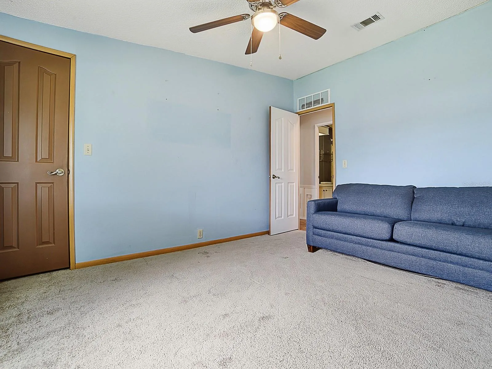 Guest Room with Built in Closet