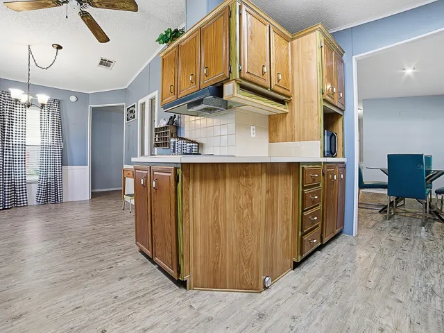 Plenty of Counter Space and Cabinets