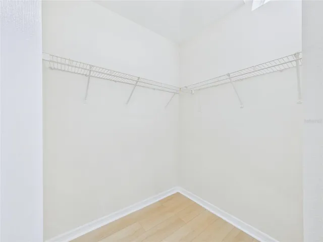 Primary bedroom walk-in Closet