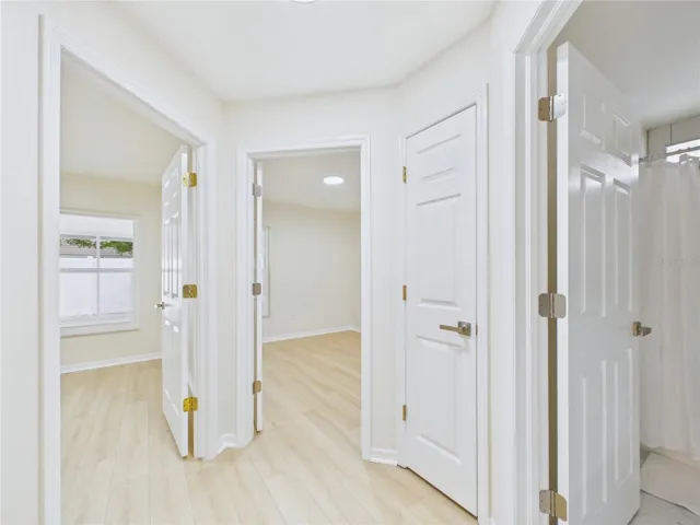 Hallway adjacent to bedrooms 2,3,4