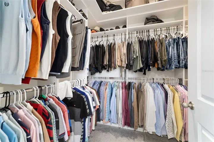 Master Walk-in Closet