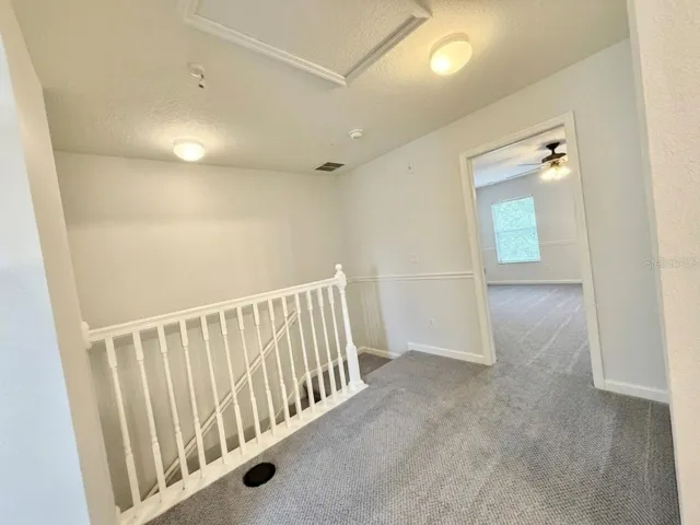 Hallway with New Carpet