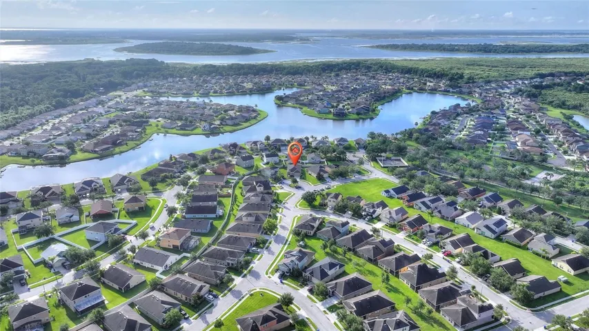 Drone view of area