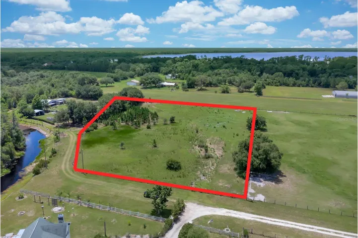 Aerial View - Back of Property