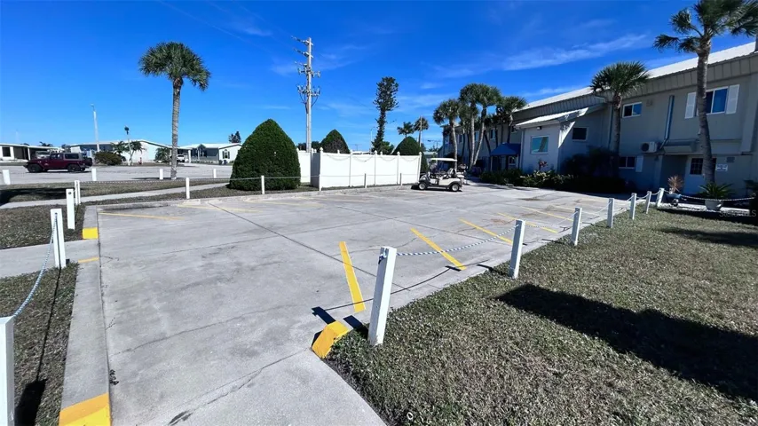 Golf Cart Parking