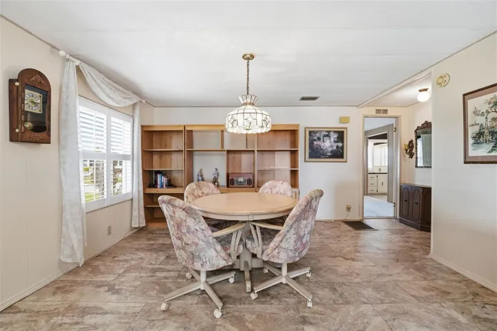 Dinette area