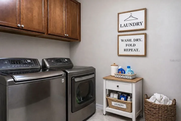 Spacious Laundry Room