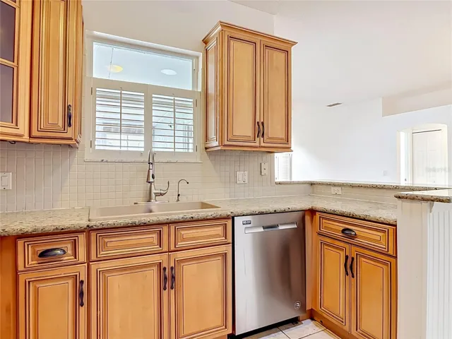 Kitchen toward great room