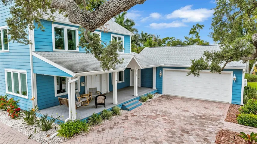 driveway with attached garage