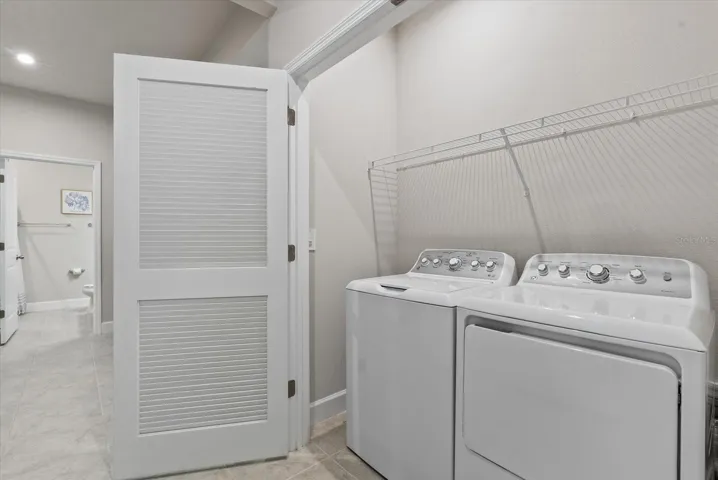 laundry is convienient