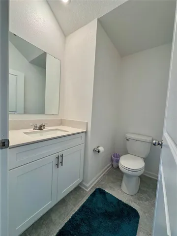 Powder Room Side View (Downstairs)