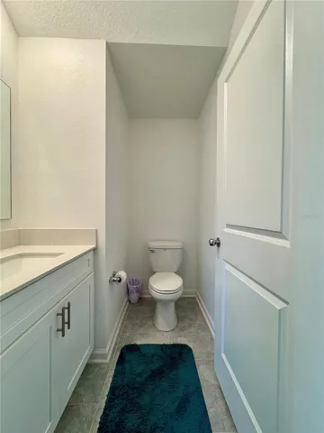 Powder Room Front View (Downstairs)