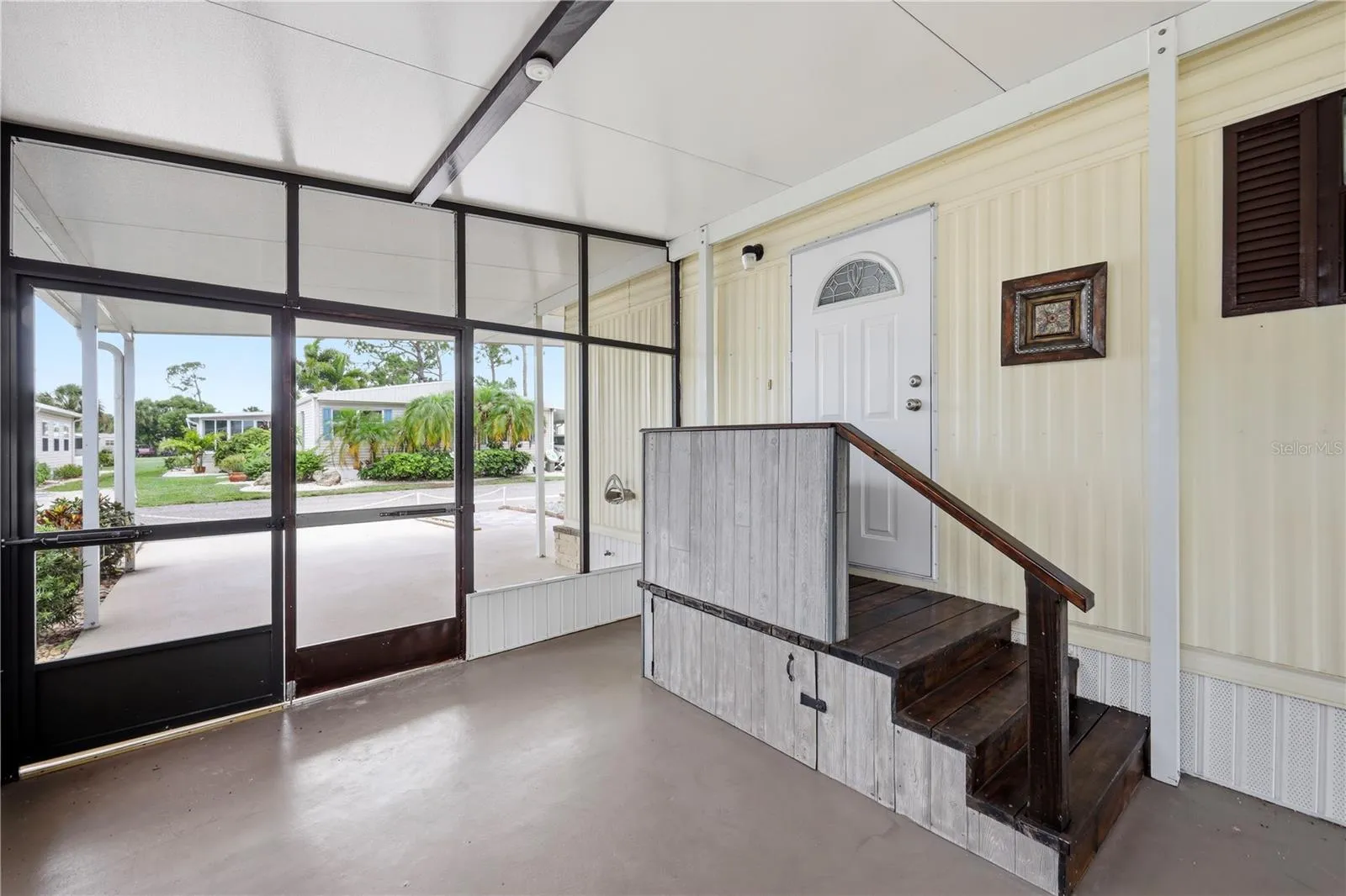 Carport Entrance