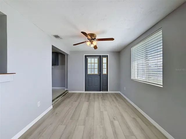room for a large dining table