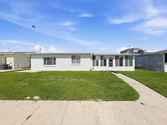 Large Backyard Lawn