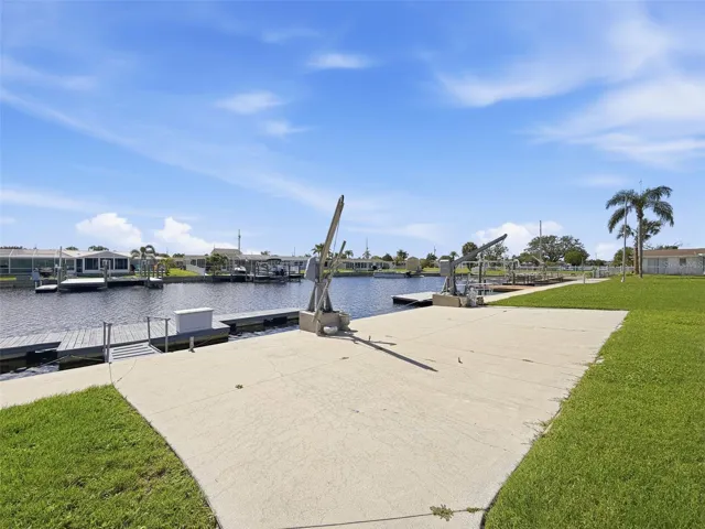 Expansive Concrete Patio