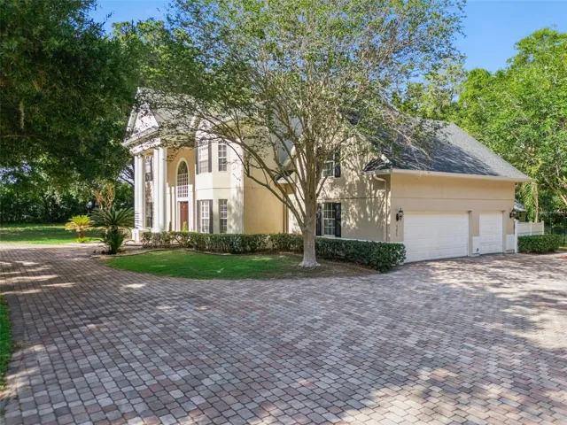 Side entry 3 car garage