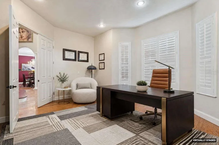 *Virtually Staged* Office
