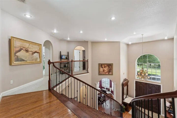 Upstairs