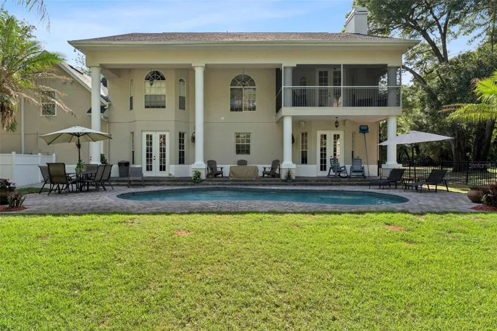 Lovely manicured lawn