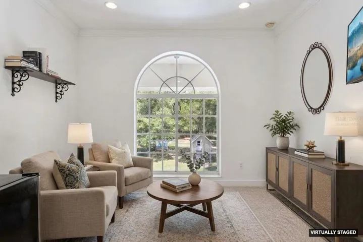 *Virtually Staged* sitting area or flex space