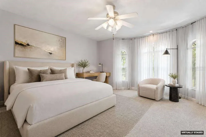 *Virtually Staged* bedroom