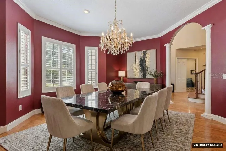 *Virtually Staged* Formal Dining room