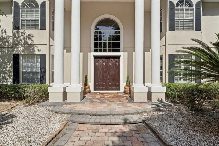 Stunning front entryway