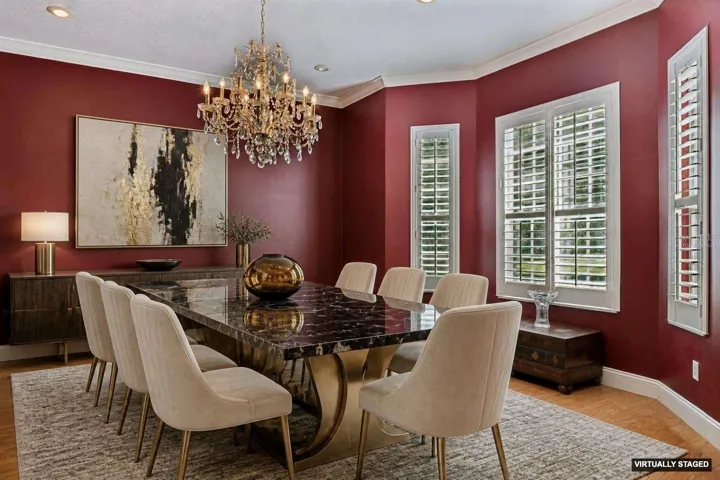 *Virtually Staged* Formal Dining room