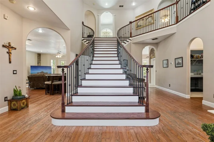 Beautiful grand staircase
