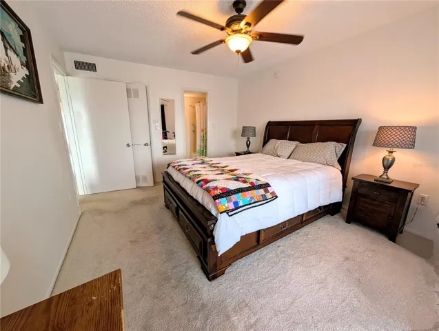 Storage space under bed...