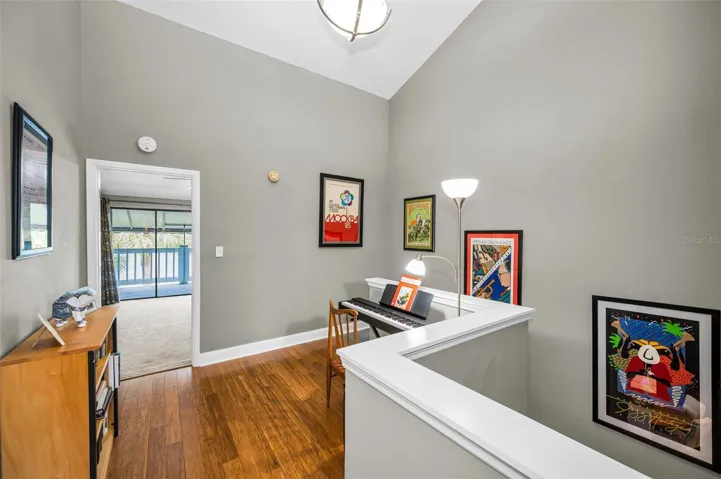 Open loft area