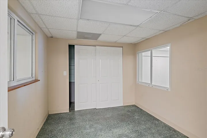Lower level office space