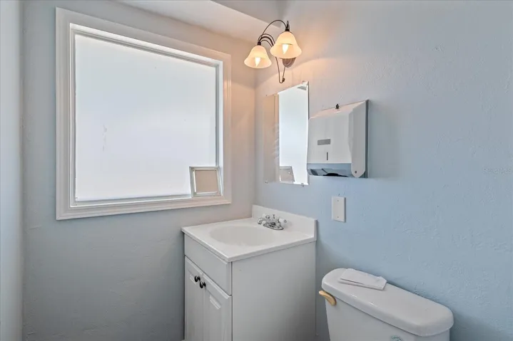 Lower level bathroom