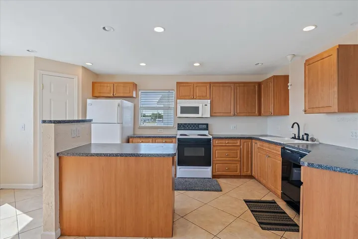 Upper level kitchen