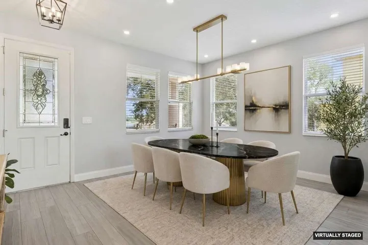 *Virtually staged* Formal dining room
