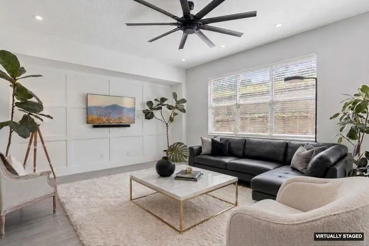 *Virtually staged* Family room