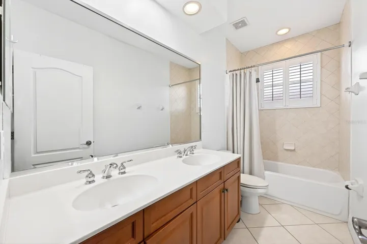 The home boasts 4 full Bathrooms, 2 on each floor.