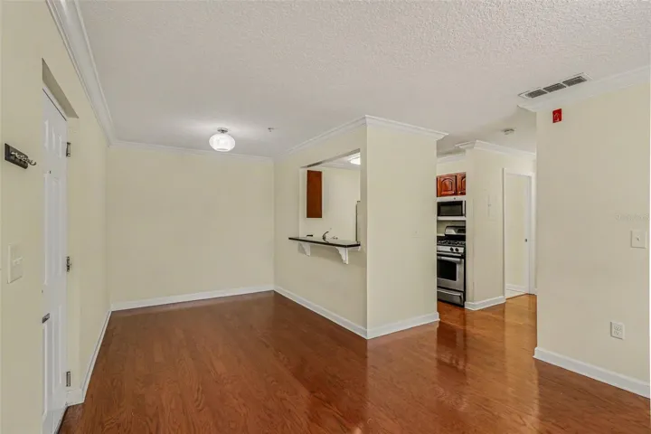 Entry to dinning and living room area
