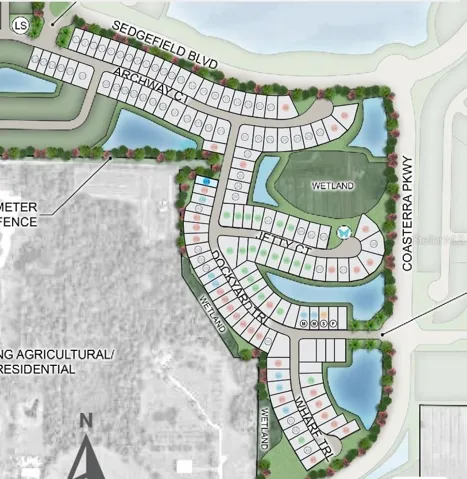 12825 Dockyard Trail Site Map