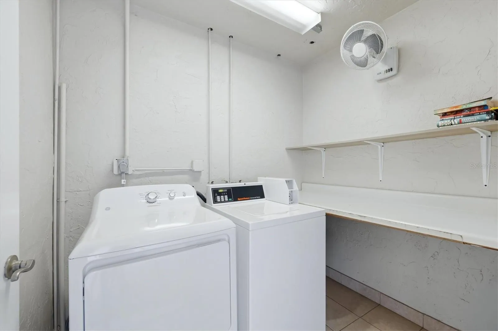 Laundry in building on 2-4 floors.  $1.50 to wash/dry