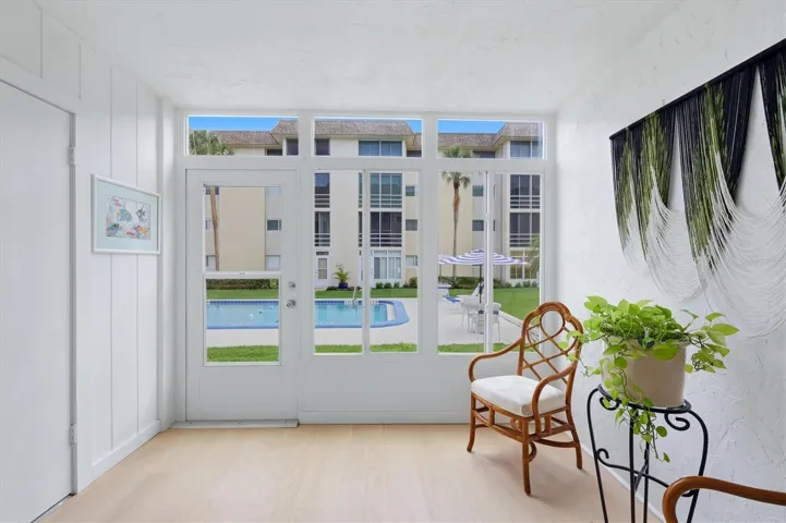 Enclosed patio